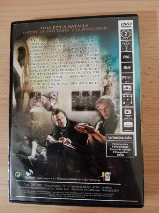 DVD Secreto de los Hermanos Grimm