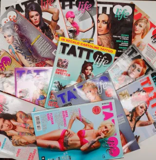 Lotto riviste Tattoo Life