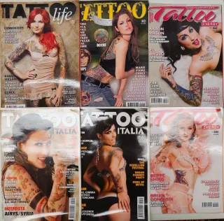 Lotto riviste Tattoo Life