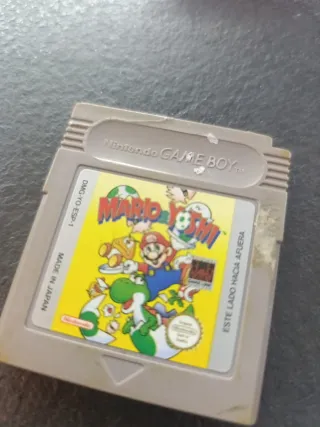 Mario & Yoshi Game Boy Nintendo DMG-YO-ESP-1