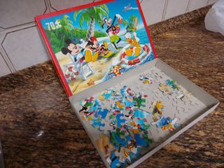 Lote 4 Puzzles Disney Educa Clementoni