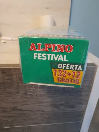 144 Lápices de Colores Alpino Festival