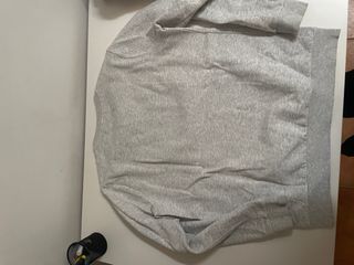 Sudadera Lidl Talla L Gris Logo Amarillo