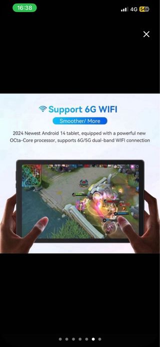 Nuova Tablet Android 14 10GB+128GB