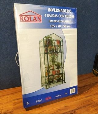 Invernadero rápido Rolan ruedas