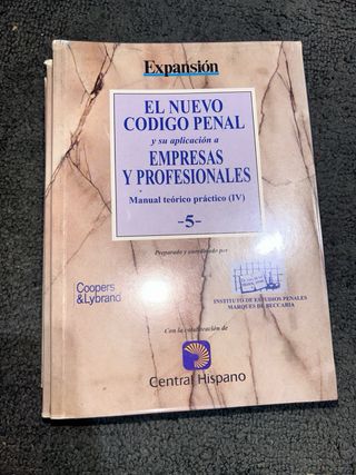 El nuevo Código Penal y su aplicación a empresas