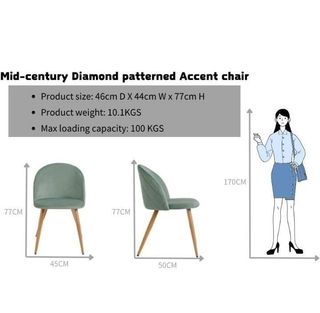 Juego de 2 sillas de comedor.