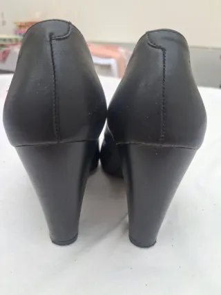 Zapatos Mustang Talla 36 Mujer Negros