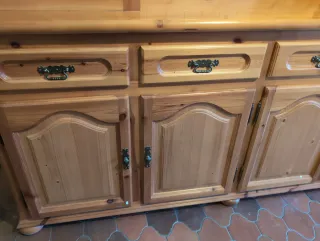 Mueble de salón de madera