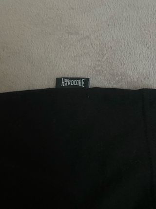 Camiseta 100% Hardcore Negra