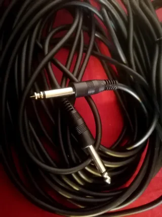 3 CABLES Guitarra NUEVOS Guitar Cable Jack
