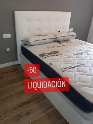 Canapé abatible blanco