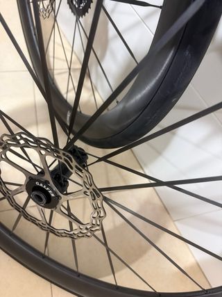 Ruedas de carbono para bicicleta
