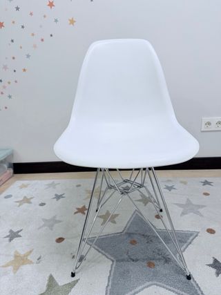 Pack 4 Sillas Blancas Diseño Moderno