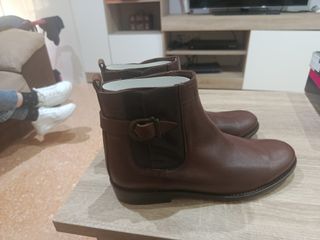 Stivali in pelle per uomo con suola in pelle cucita