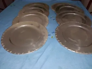 Salvamanteles Piuter ( pewter) decorados