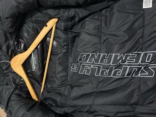 Chaqueta acolchada negra