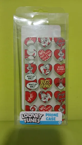 Funda Móvil Looney Tunes Bugs Bunny Corazones