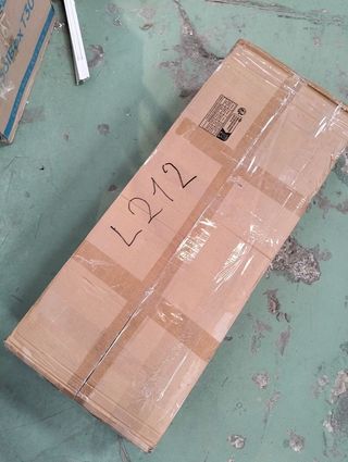 Armario baño VASAGLE 30×30×170 cm gris