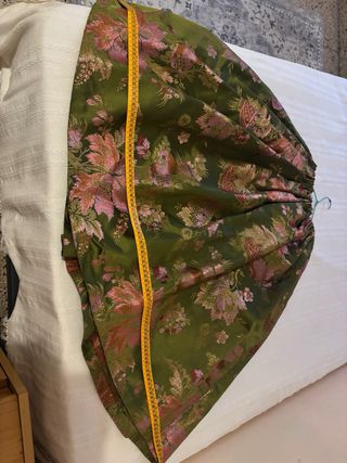 Falda antigua de fallera