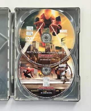 DVD película Spider-Man 2 en versión extendida.