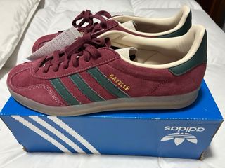 Adidas Gazelle Indoor Burdeos/Verde Talla 42