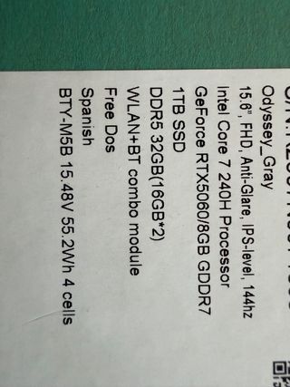 Laptop MSI Cyborg 15