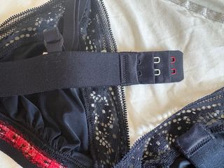 Sujetador Tommy Hilfiger Negro Encaje