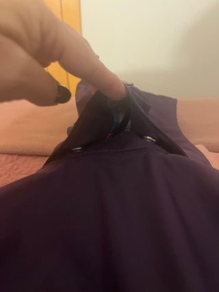 Chubasquero Quechua Morado