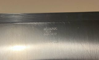 Vassoio acciaio inox Alessi Coppola 45x25x2