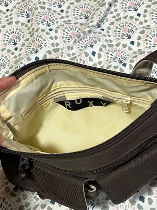 Bolso Roxy Vintage Marrón y Beige