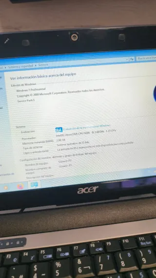 Acer Aspire One Atom N280 10 2GB/160GB Win7