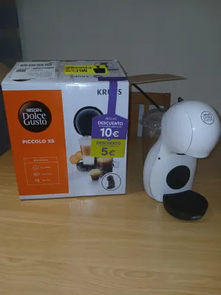 Cafetera Dolce Gusto Piccolo XS Blanca