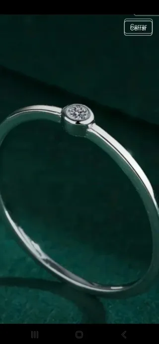 Anillo Plata 925 con Circonita