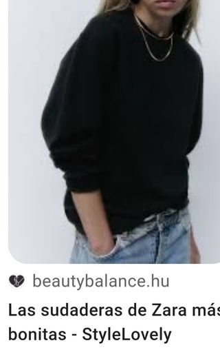 Dos sudadera Zara Mujer