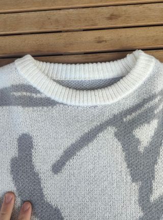 Jersey punto diseño moderno talla única