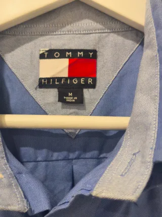 Camisa Tommy Hilfiger Azul Talla L