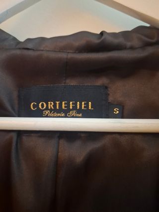 Chaleco de piel de conejo  CORTEFIEL Talla S