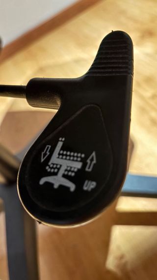 Silla de oficina ergonómica negra