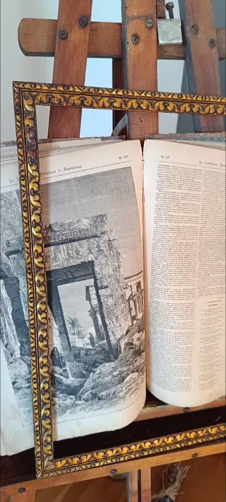 Marco dorado antiguo