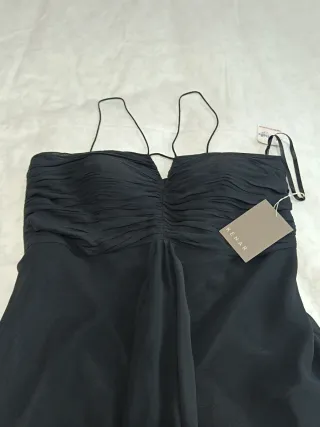 Vestido fiesta negro Talla L