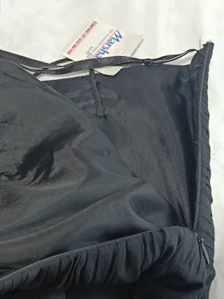 Vestido fiesta negro Talla L