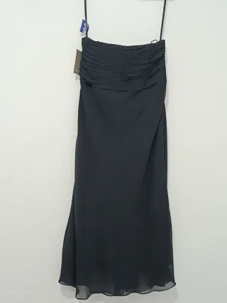 Vestido fiesta negro Talla L
