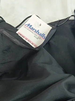 Vestido fiesta negro Talla L