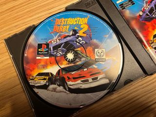 Destruction Derby 2 PS1 PAL Doppia Scatola