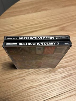 Destruction Derby 2 PS1 PAL Doppia Scatola