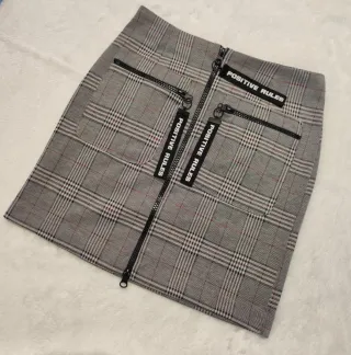 Falda Zara cuadros Talla S