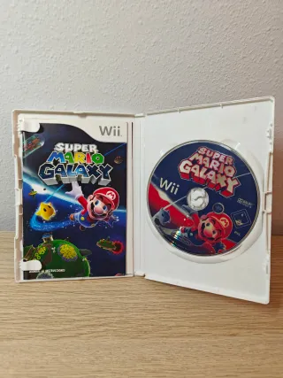 Super Mario Galaxy Wii con manual - ESP