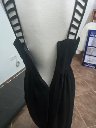 Vestido negro tirantes talla M