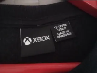 Sudadera Xbox Series X Talla 12_13